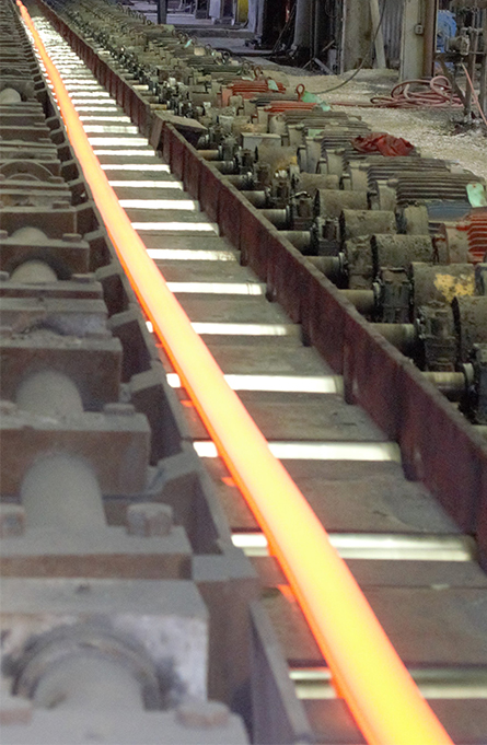 Inside the Steel Rolling Mill Inside the Steel Rolling Mill